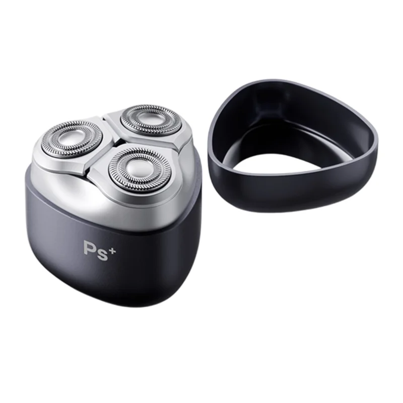 K003 Electric Shaver 3D Floating Head Type-C Fast Charging IPX7 Waterproof Razor - Black