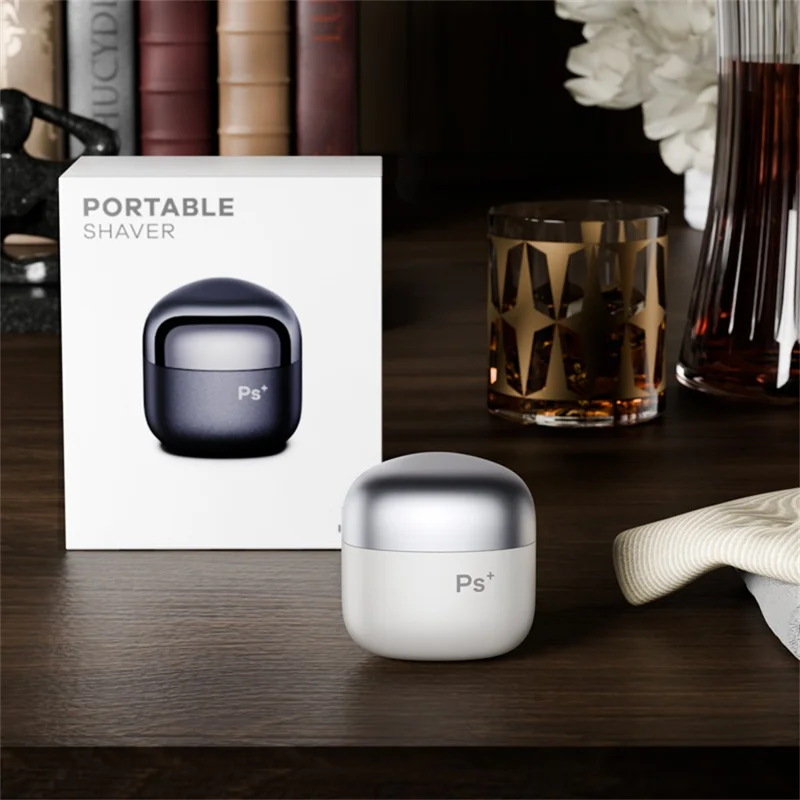 K003 Electric Shaver 3D Floating Head Type-C Fast Charging IPX7 Waterproof Razor - Black