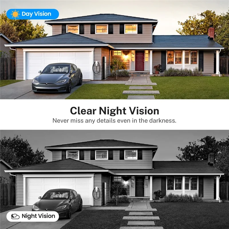 M52 HD Night Vision Wireless Smart Video Doorbell Two Way Audio PIR Motion Detection WiFi Door Bell - Black
