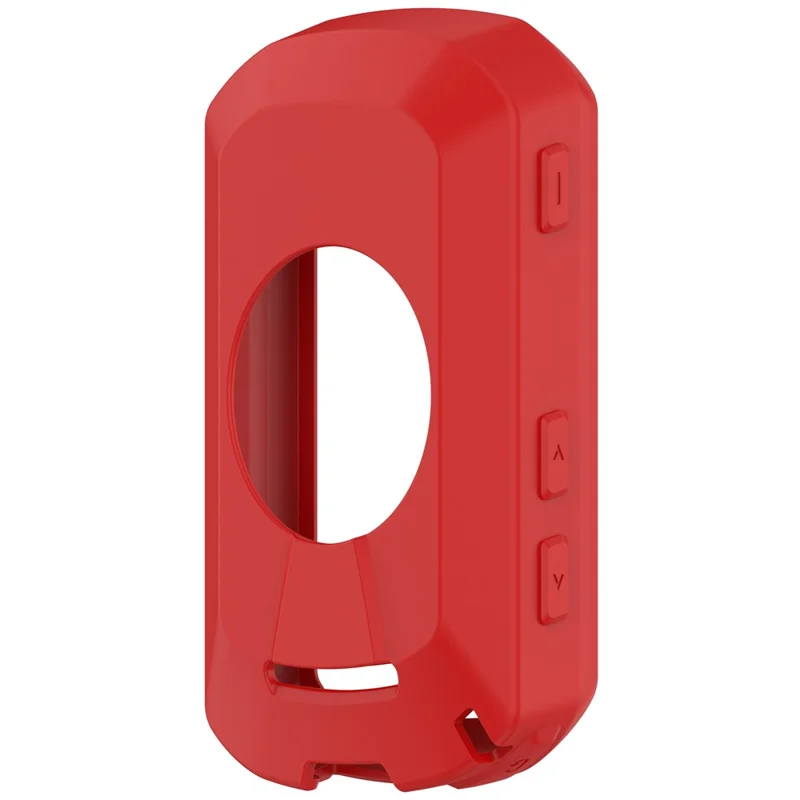 For Garmin Edge 850  /  550 Cycling Computer Silicone Case Shockproof Anti Scratch Protective Cover - Red
