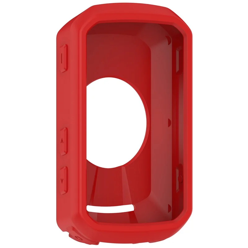 For Garmin Edge 850  /  550 Cycling Computer Silicone Case Shockproof Anti Scratch Protective Cover - Red