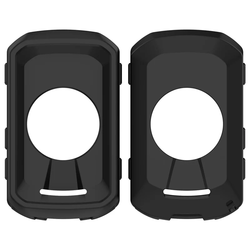 For Garmin Edge 850  /  550 Cycling Computer Silicone Case Shockproof Anti Scratch Protective Cover - Black