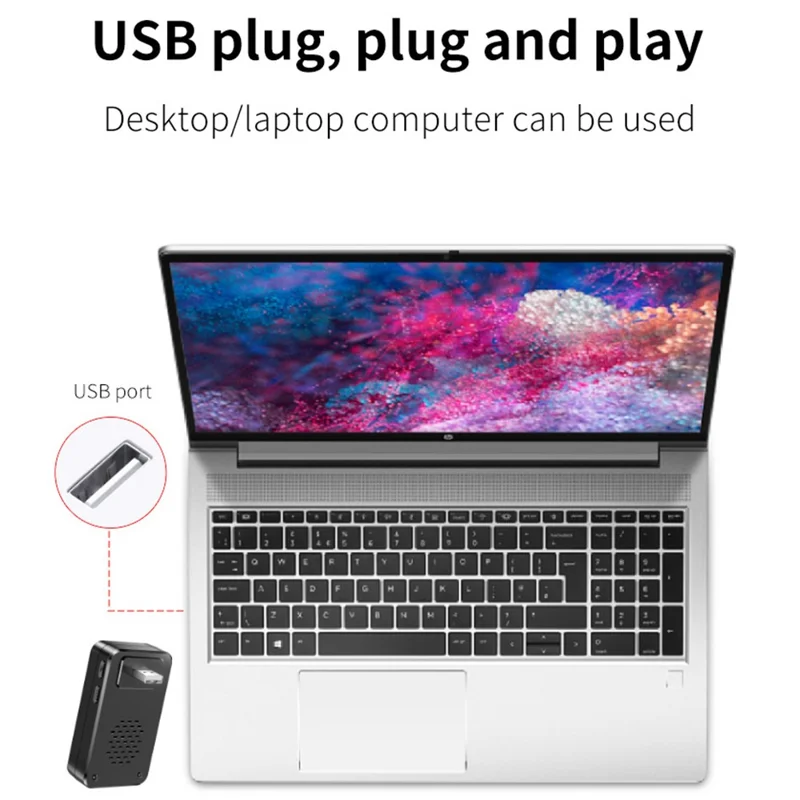 A80 Wireless USB Doorbell for Home 150m Range 60 Melodies 5 Volume Levels Door Chime, 1 Transmitter + 2 Receivers - Black