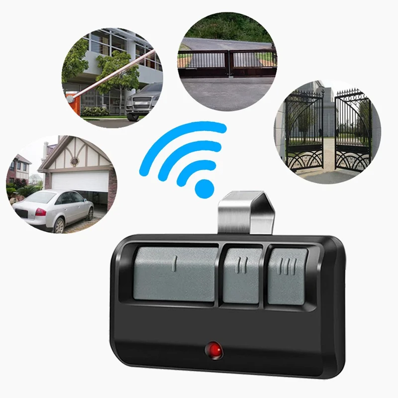 For LiftMaster 893MAX 3-Button Electric Gate Remote Control Rolling Code 100M Range Garage Door Opener