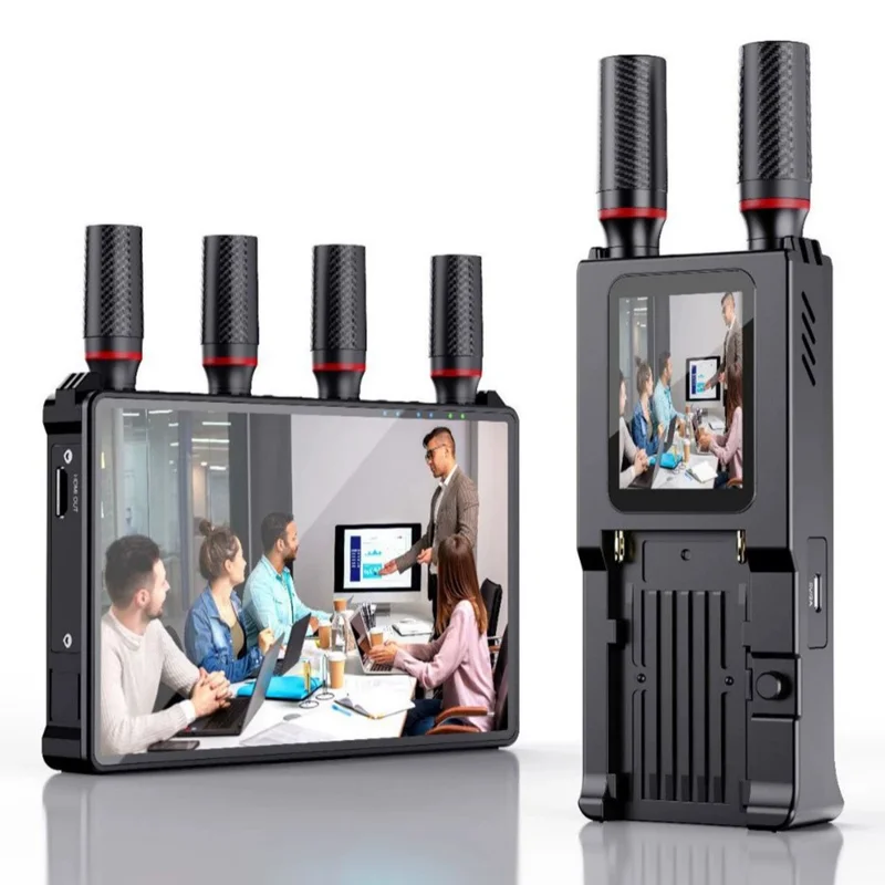 VRRIIS 085 P 1080P HD 400м Беспроводной видеопередатчик и приемник с ЖК-дисплеем - Вилка для Великобритании