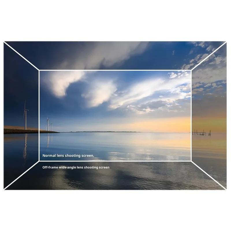 FEELWORLD TP2A 8 Inch Portable Teleprompter for Smartphone Tablet DSLR Camera Prompter with Remote Control