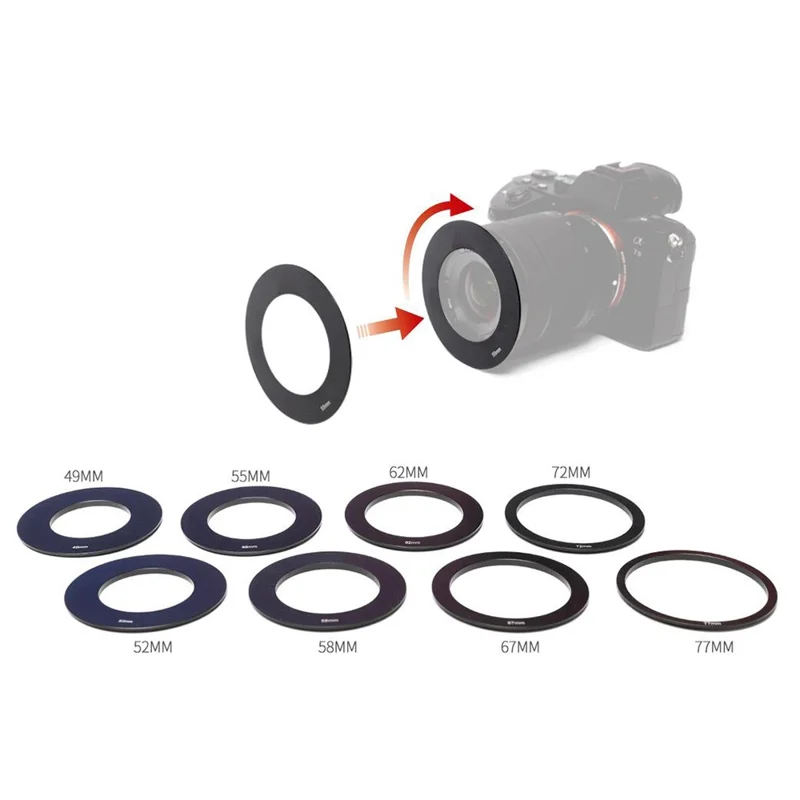 FEELWORLD TP2A 8 Inch Portable Teleprompter for Smartphone Tablet DSLR Camera Prompter with Remote Control