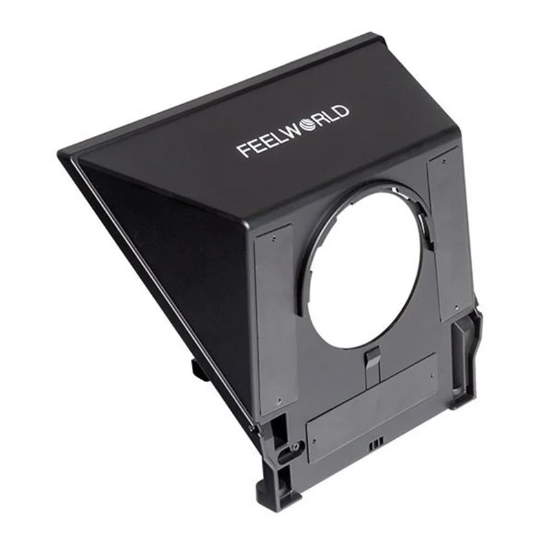 FEELWORLD TP2A 8 Inch Portable Teleprompter for Smartphone Tablet DSLR Camera Prompter with Remote Control