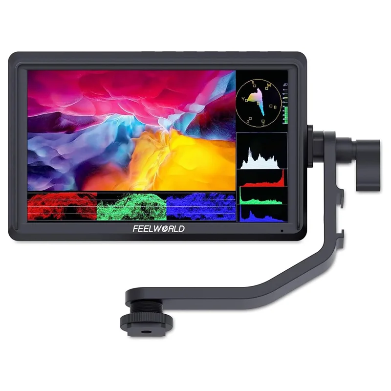 FEELWORLD S55V3 6 Inch 4K Monitor Full HD Portable Camera Monitor for DSLR Photography / Videography
