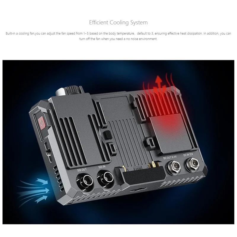 FEELWORLD SC6 6 Inch Camera Monitor 1500NIT High Brightness SDI Photography Monitor Video Monitor