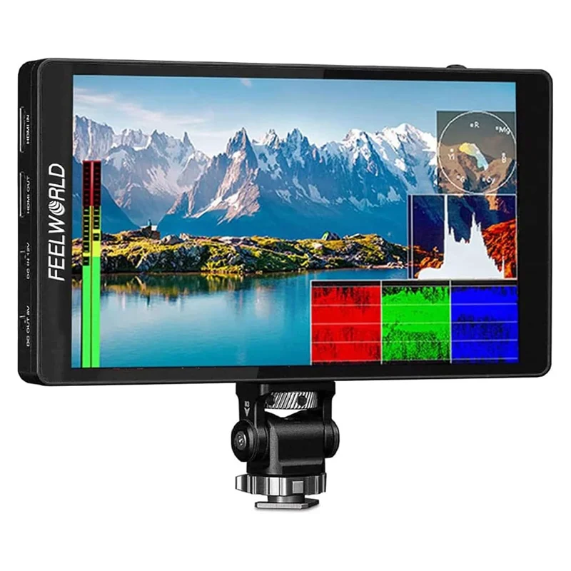FEELWORLD F7PRO 4K Touch Display 7 Inch Camera Monitor HD Input / Output 60Hz for DSLR / Mirrorless Photography / Videography