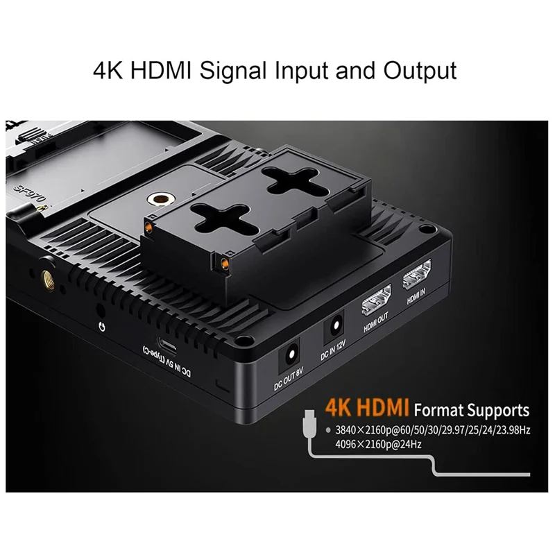 FEELWORLD F7PRO 4K Touch Display 7 Inch Camera Monitor HD Input / Output 60Hz for DSLR / Mirrorless Photography / Videography