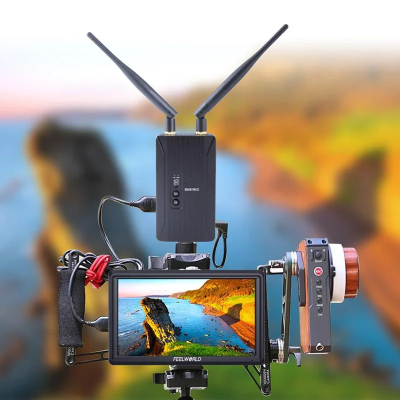 FEELWORLD FW568 V3 6 Inch HD 4K Camera Monitor Stabilizer External Display Screen for Photography