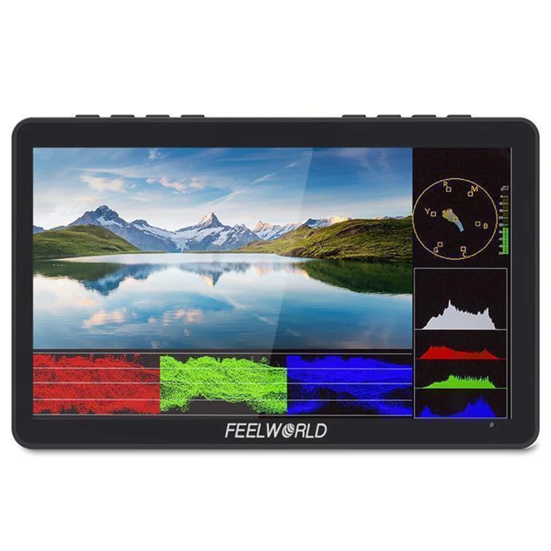FEELWORLD F5 Pro V4 6 Inch Touchscreen DSLR Camera Monitor External Wireless Display Screen for Photography