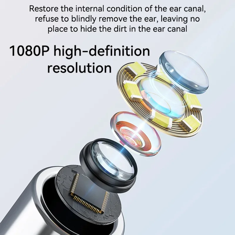 Y40 4.3 inch Screen Visual Otoscope Endoscope High Definition Visualization Ear Cleaning Endoscope