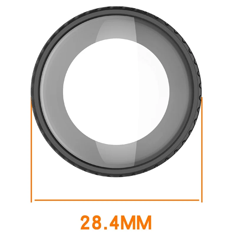 DJI Osmo Nano Kameraobjektivschutz Gebogenes gehärtetes Glas Objektivschutzabdeckung