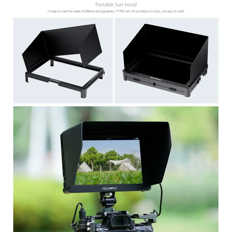 FEELWORLD T7 PRO 7 cali 4K Monitor reżysera Ekran zewnętrzny HD do kamery DSLR