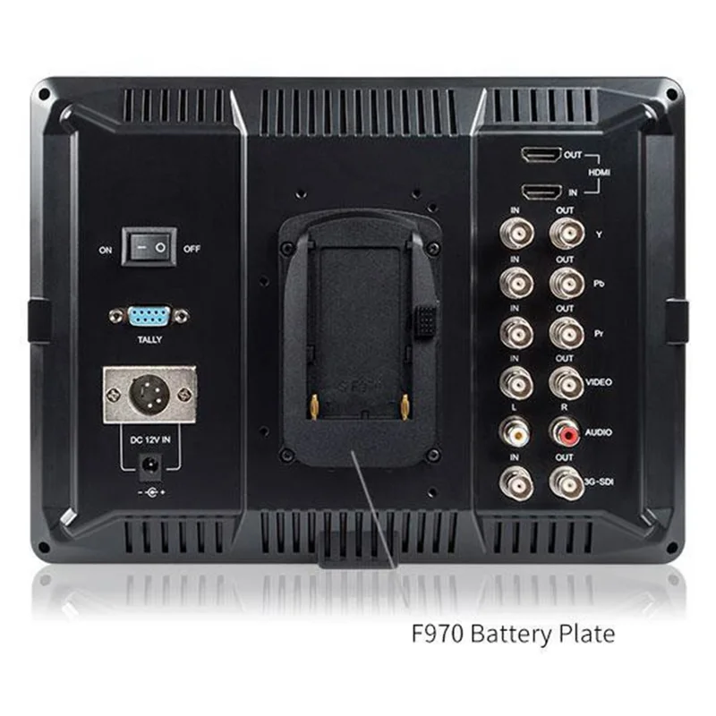 FEELWORLD FWFW1018SPV1 Monitor de campo de cámara de 10 pulgadas Pantalla HD 1920x1200 Entrada / Salida 3G-SDI