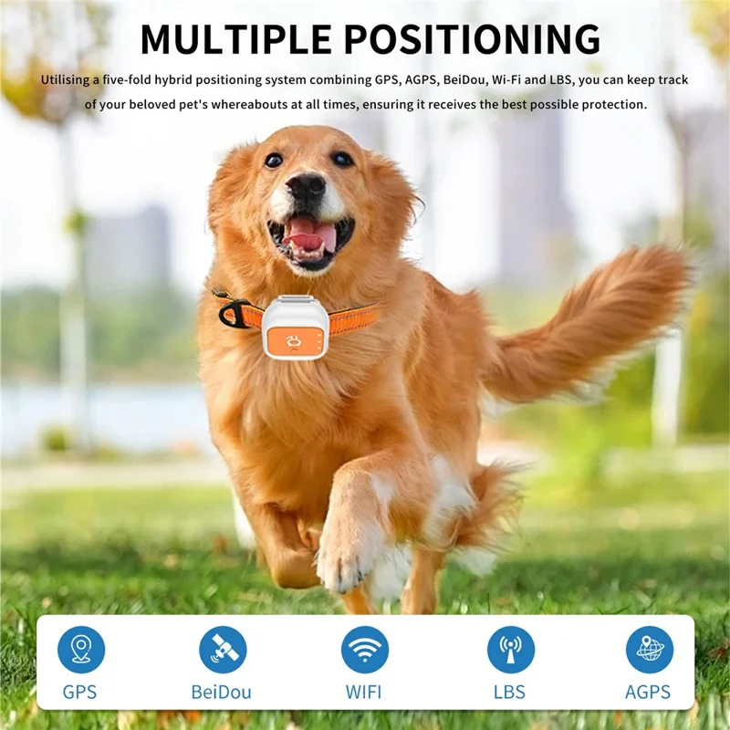 G01 4G SIM-kaart Smart Key Locator Ultra-lange Standby Item Tracker Real-time Positionering met Waarschuwing - Oranje