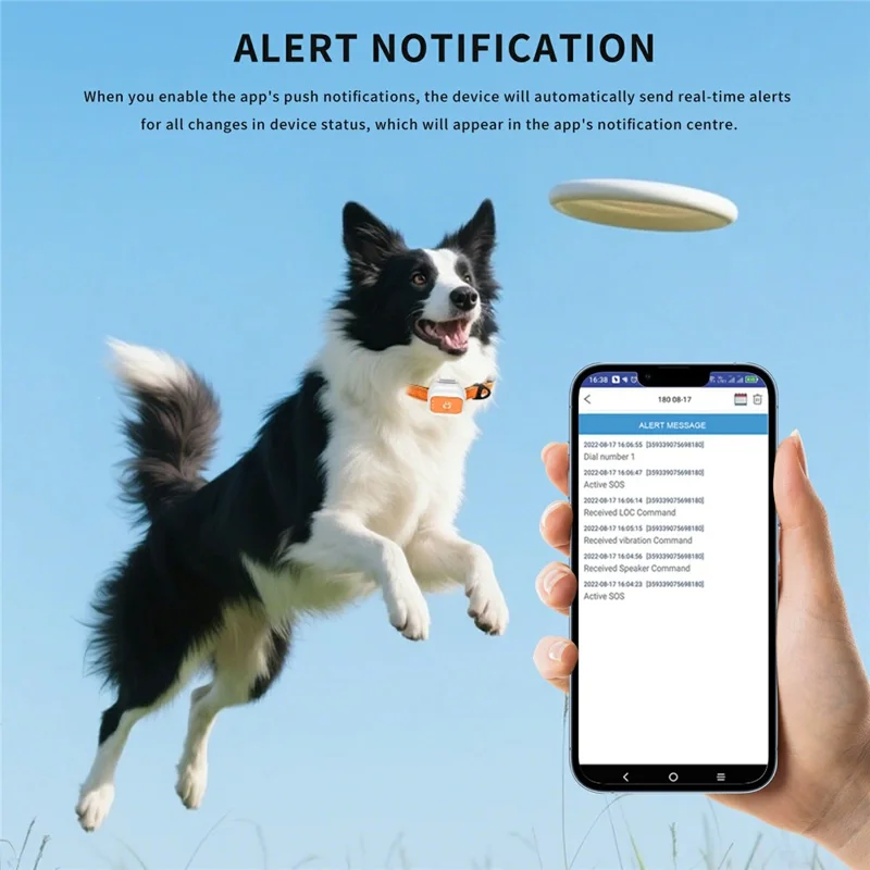 G01 4G SIM-kaart Smart Key Locator Ultra-lange Standby Item Tracker Real-time Positionering met Waarschuwing - Oranje