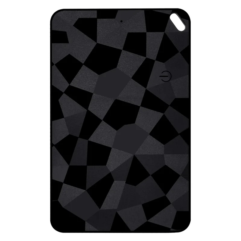 محدد مواقع ذكي K18 مقاوم للماء ومزود بتنبيه ضد الفقدان للمفاتيح / المحافظ / الأمتعة - أسود