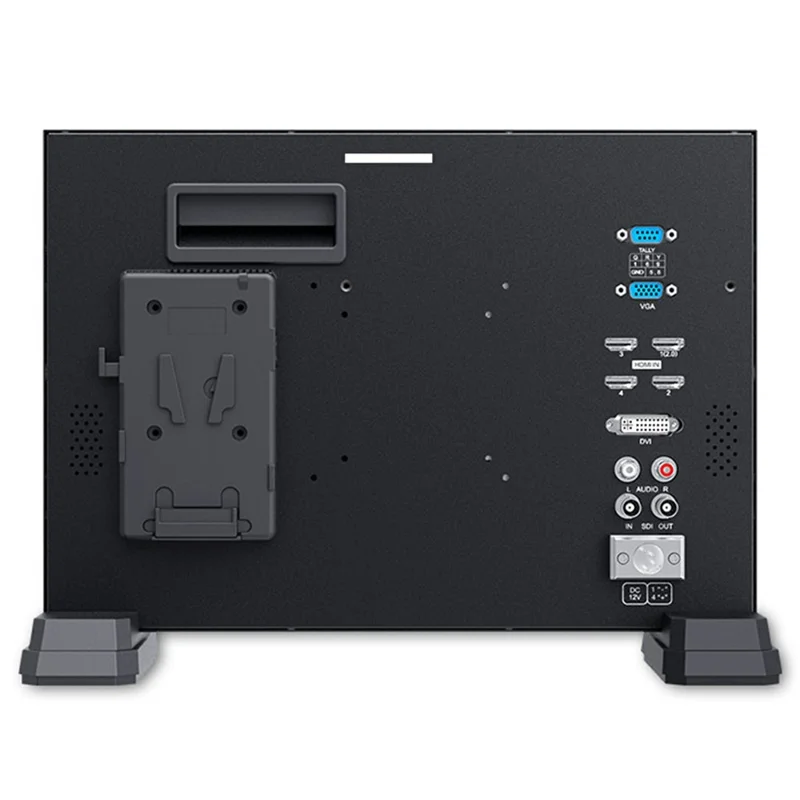 SEETEC 156-9HSD 15,6 tommer 4K IPS-skærm Quad Multiviewer-monitor 170° betragtningsvinkel HD-videovisning 3 farvetallylamper - US-stik