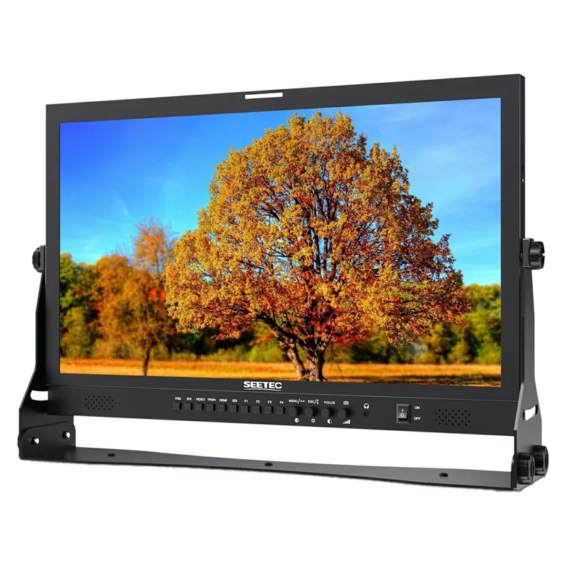 SEETEC P238-9HSD 23.8 inch 4K Studio Director Monitor 178° Viewing Angle HD Broadcast Display - US Plug