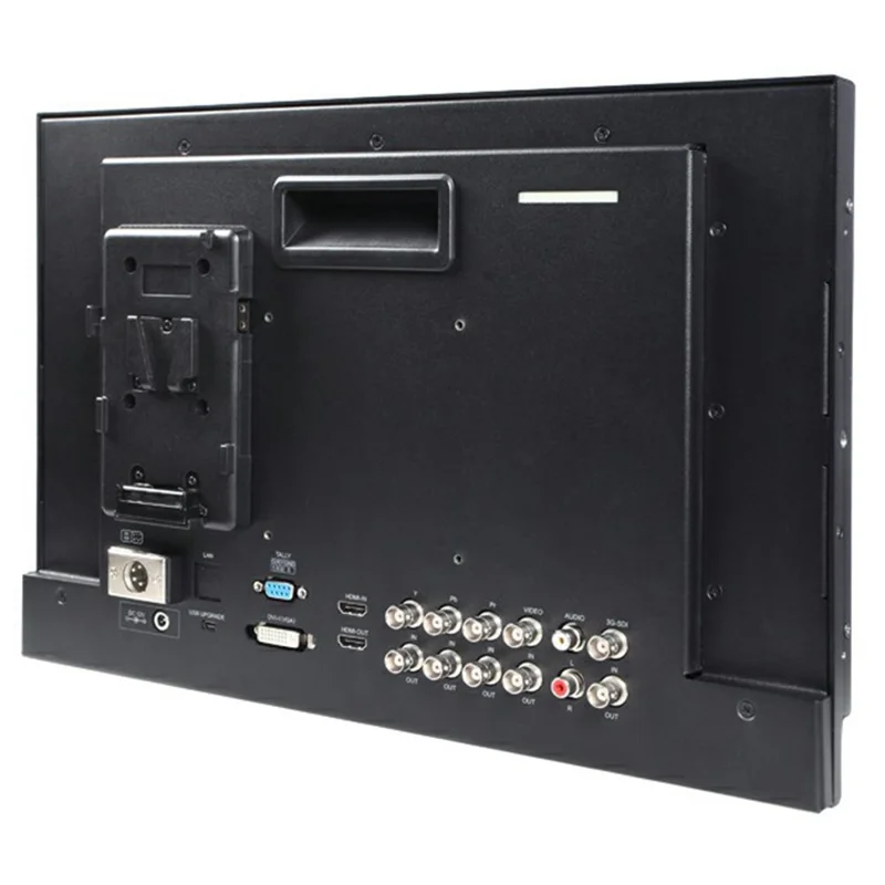 SEETEC P173-9HSD-CO 17,3 tomme Aluminiumkabinet Monterbar Direktørmonitor 3G-SDI / HD 1920x1080 FHD Rack Broadcast Betragtningsenhed - US Stik