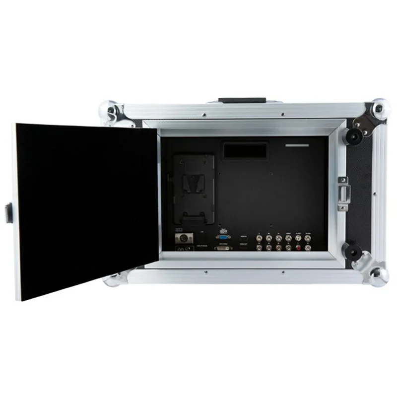 SEETEC P173-9HSD-CO 17,3 tomme Aluminiumkabinet Monterbar Direktørmonitor 3G-SDI / HD 1920x1080 FHD Rack Broadcast Betragtningsenhed - US Stik