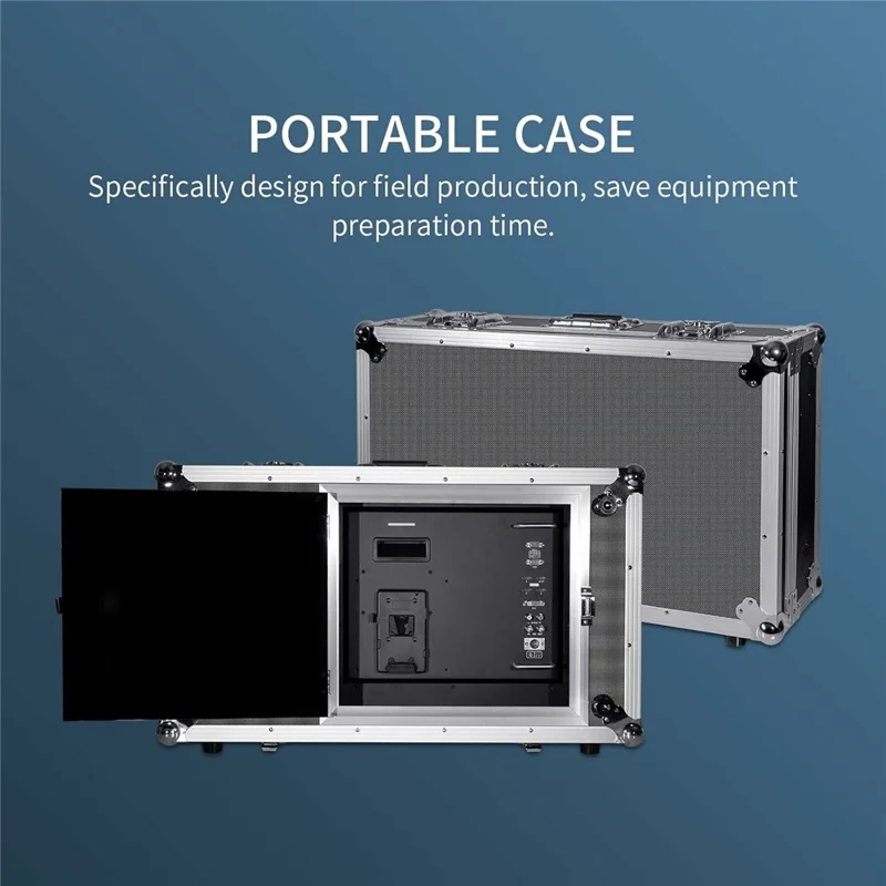 SEETEC 280-9HSD-CO 4-Split Screen 28 cali 4K Director Multi-Viewer 3840x2160 HD Broadcast Monitoring Unit - US Plug