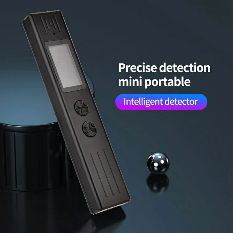 ZD09 Skaner sygnałów radiowych z regulowaną czułością, wykrywacz ukrytych kamer, lokalizator anty-przesłuchaniowy, detektor kamer podczerwieni