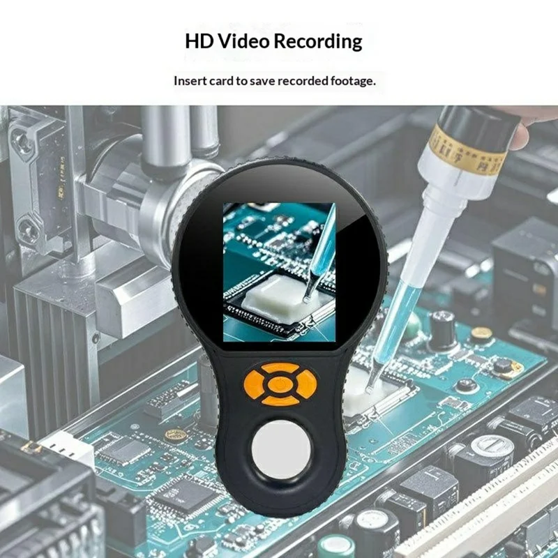 Microscopio digitale 378 Ingranditore elettronico 500X Fotocamera portatile Ultra HD da 2MP con luce LED