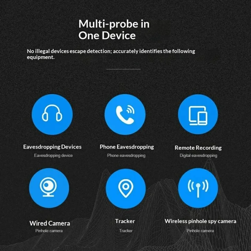 WT09 Multifunkcyjny wykrywacz, skaner sygnałów bezprzewodowych w kształcie długopisu, lokalizator silnych pól magnetycznych do domu, biura i hotelu