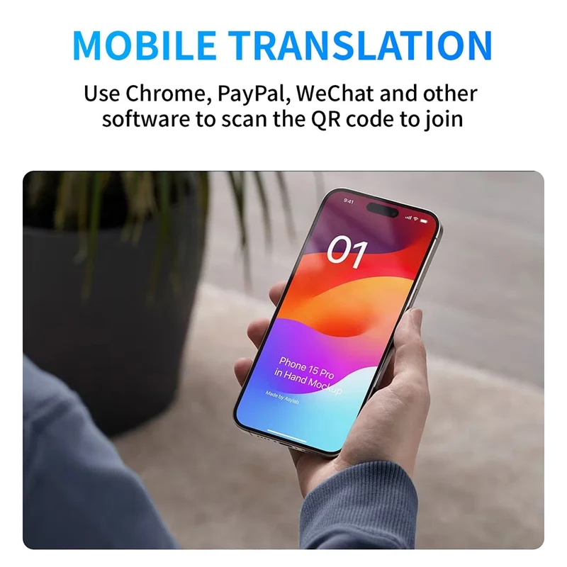 T13 شاشة 2.8 بوصة مترجم ذكي يدعم 138 لغة، مترجم صوتي وضوئي مع تقنية واي فاي وترجمة دون اتصال، سعة ذاكرة عشوائية 1 جيجابايت وسعة تخزين 8 جيجابايت ومزود بـ ChatGPT - أسود