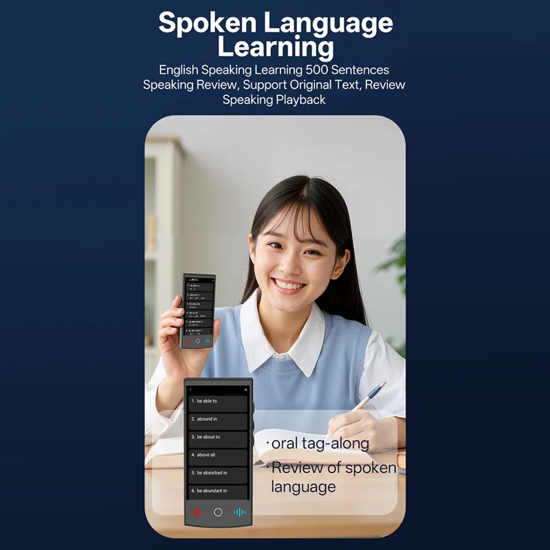 T26 4 بوصة 138 دولة مترجم ذكي واي فاي مترجم صوتي وتسجيل صور مع ترجمة دون اتصال 1 جيجابايت رام 16 جيجابايت تخزين - أسود