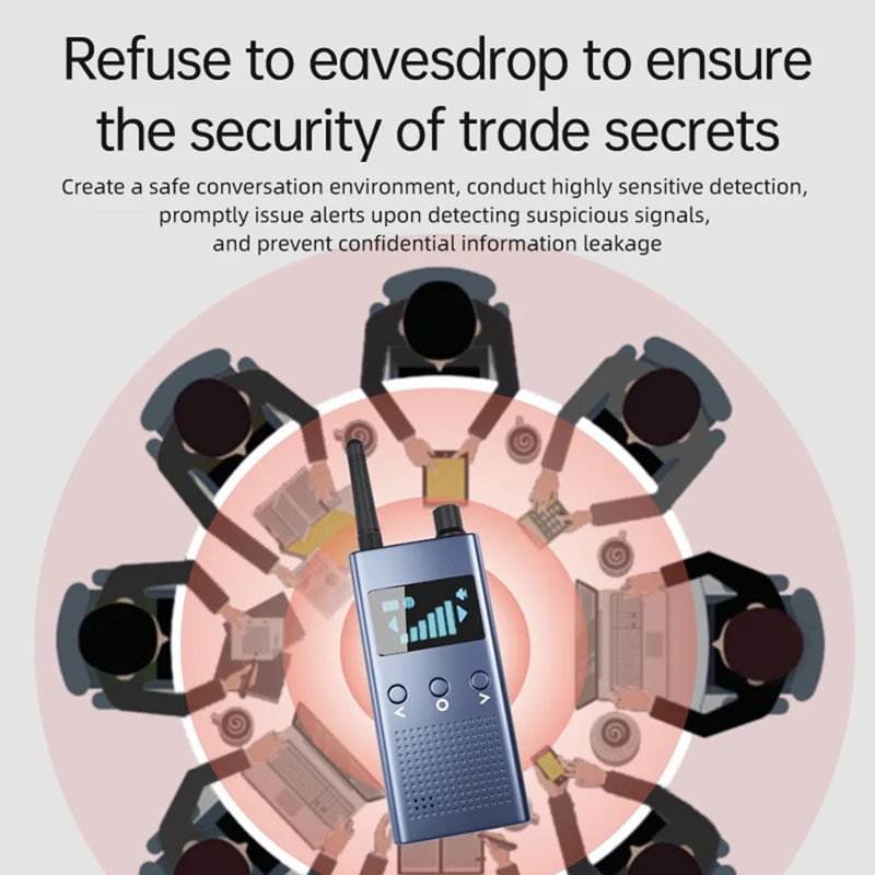 T19 Detector Multifuncional Sem Fios de Câmaras WiFi com Mini Ecrã, Detector Doméstico com Detecção de Espectro IR e GPS