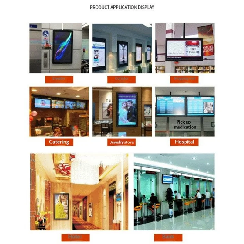 32GB 10.1 Inch Frameo Digital Photo Frame WiFi Smart Digital Picture Frame with IPS Touch Screen Wood Frame - US Plug