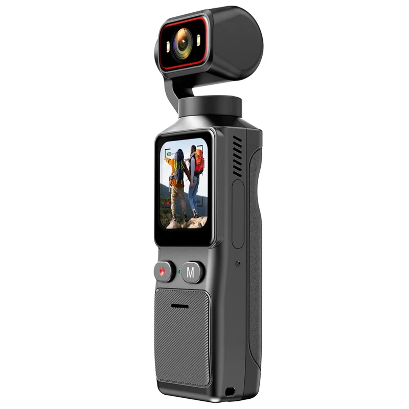 L19 Action Camera 4K Anti-Shake VLOG Pocket Camera con Schermo Touch da 1,69 pollici e Connessione Wi-Fi per Ciclismo