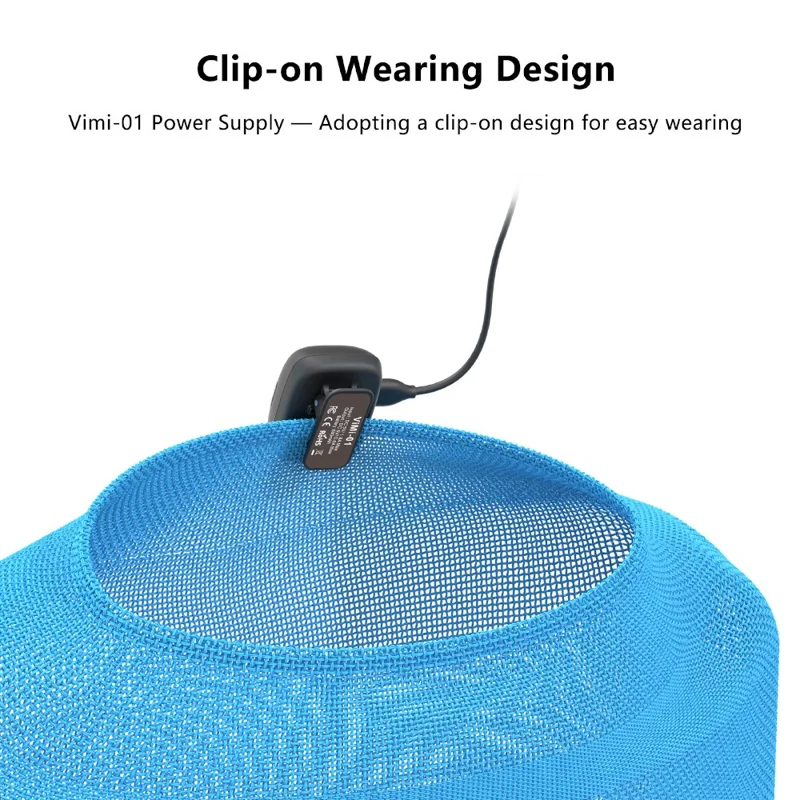 FIIT VR Vimi-01 Single Battery Pack for Ray-Ban / Meta AI Glasses Extended Battery Power Bank Portable Charger