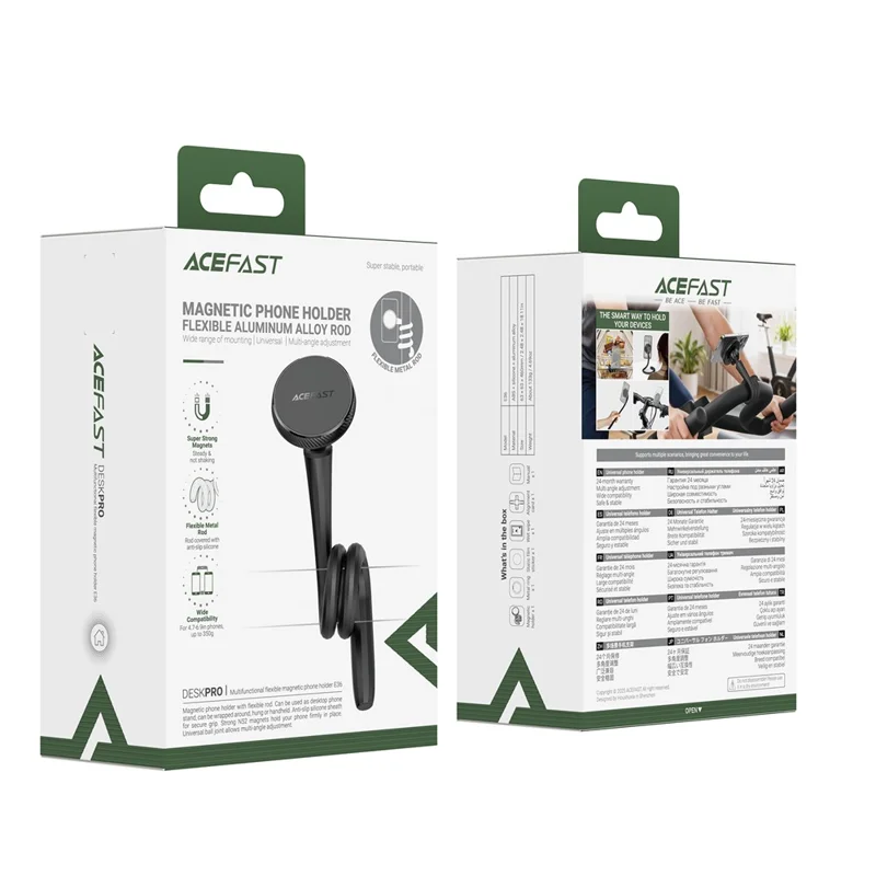 ACEFAST E36 Multifunctional Flexible Aluminum Alloy Rod Magnetic Phone Holder Stand