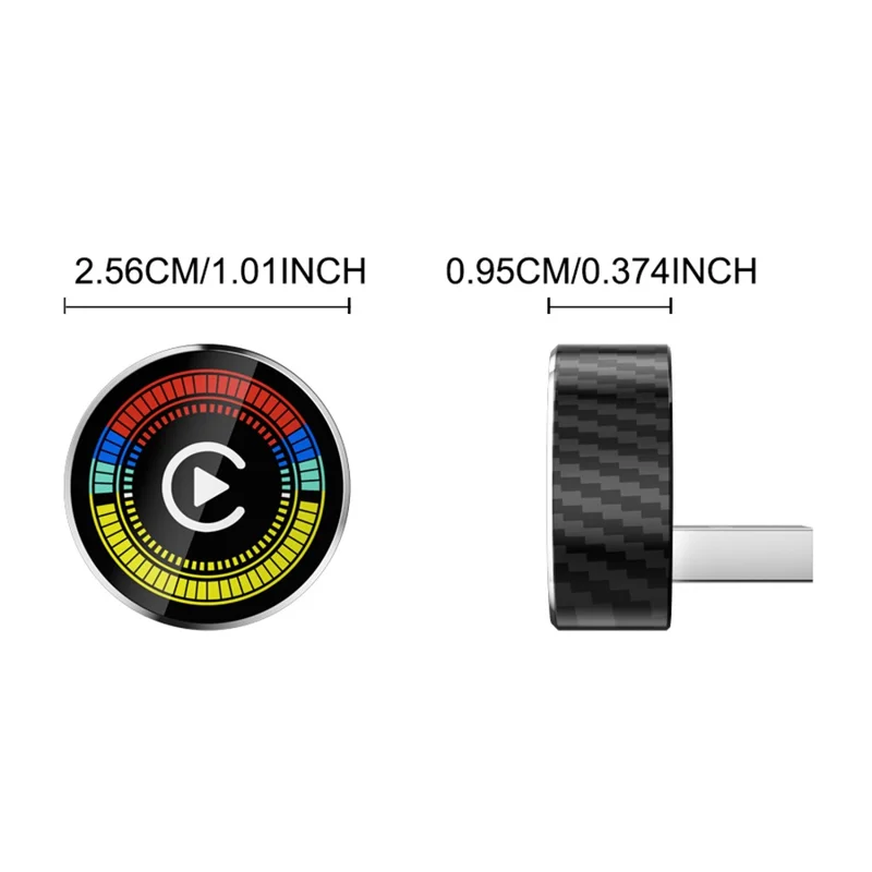 M47 2-in-1 AI-Box Wireless Car Adapter für CarPlay / Android Auto, Upgrade von Kabelgebunden auf Kabellos