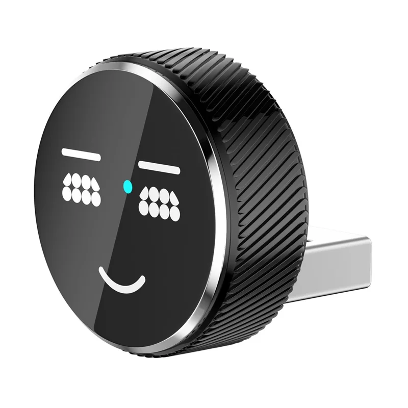 M48 2 in 1 AI Box Cute Pattern Wireless Car Play Adapter for Car Play  /  Android Auto Wired to Wireless Converter