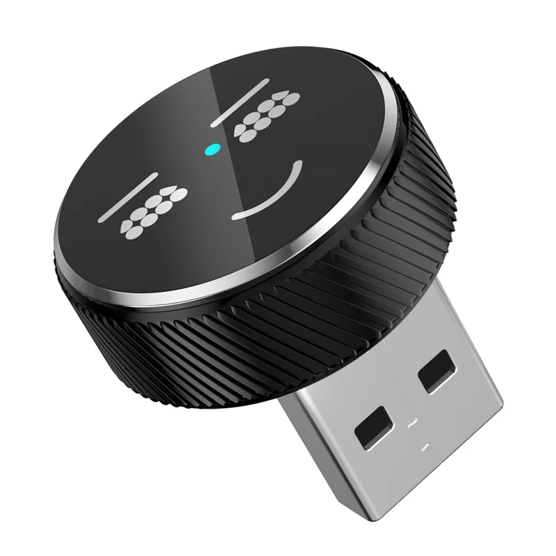 M48 2 in 1 AI Box Cute Pattern Wireless Car Play Adapter for Car Play  /  Android Auto Wired to Wireless Converter