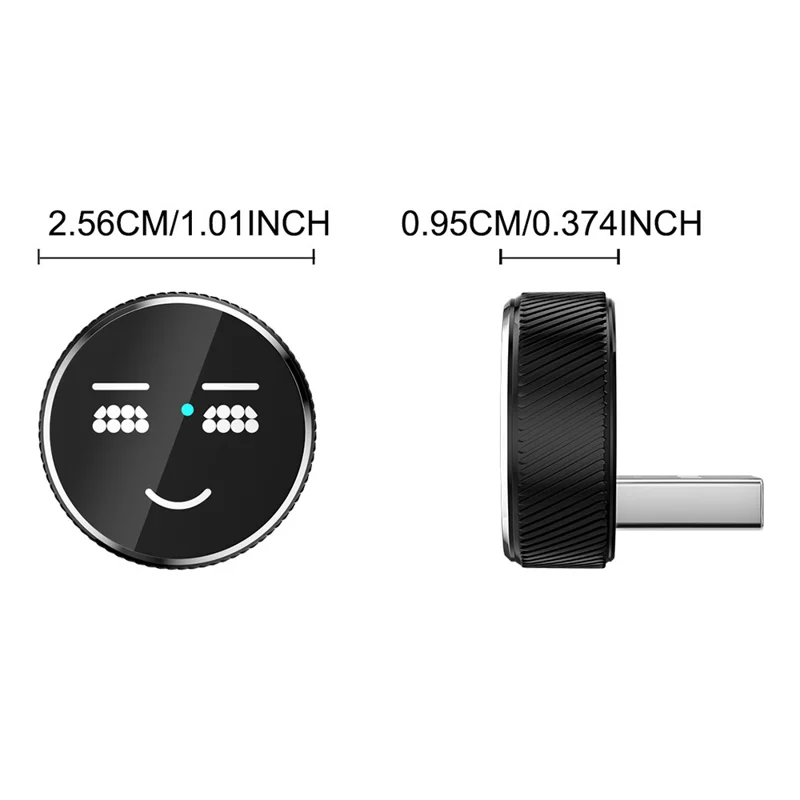 M48 2 in 1 AI Box Cute Pattern Wireless Car Play Adapter for Car Play  /  Android Auto Wired to Wireless Converter