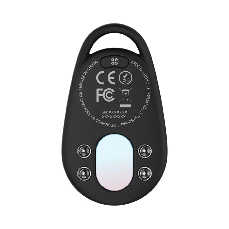 MOMAX PinGuard Camera Detection Tracker Anti-Lost Device Dual Function Anti-Peeping  /  Locator for Travel  /  Hotel Safety - Black