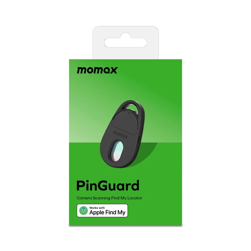 MOMAX PinGuard Camera Detection Tracker Anti-Lost Device Dual Function Anti-Peeping  /  Locator for Travel  /  Hotel Safety - Black