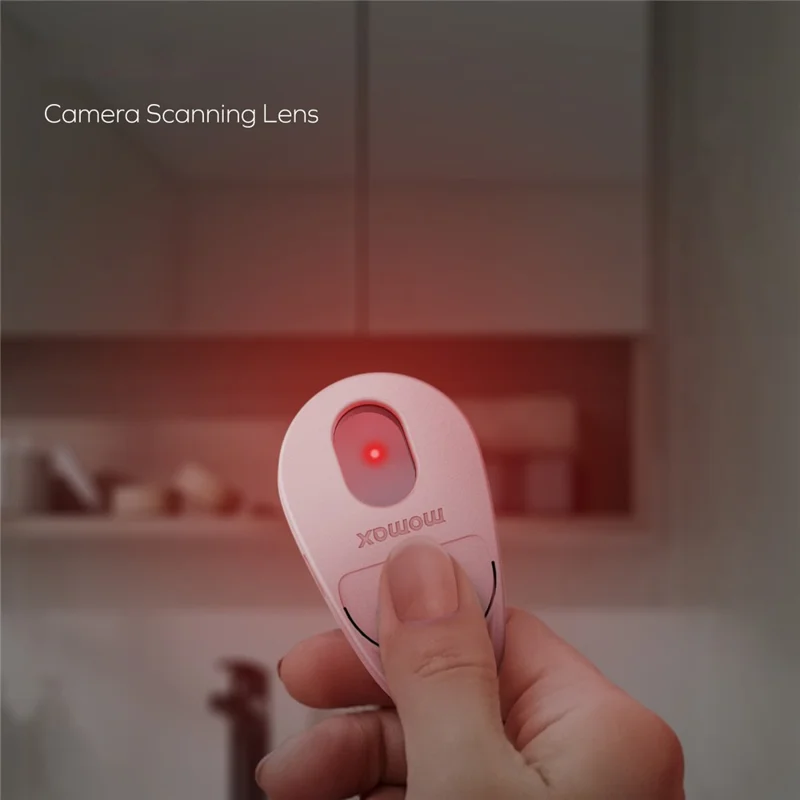 MOMAX PinGuard Camera Detection Tracker Anti-Lost Device Dual Function Anti-Peeping  /  Locator for Travel  /  Hotel Safety - Black