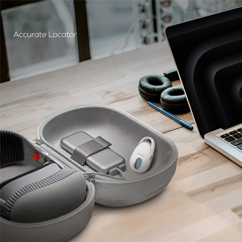 MOMAX PinGuard Camera Detection Tracker Anti-Lost Device Dual Function Anti-Peeping  /  Locator for Travel  /  Hotel Safety - Black