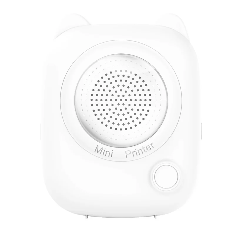 M8 Mini Thermoprinter mit KI-Sprachsteuerung, tragbarer kabelloser Bluetooth-Printer, Standardausgabe