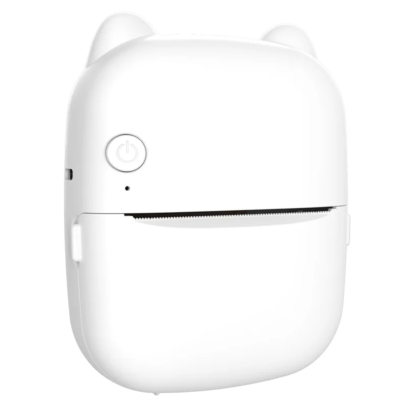 M8 Mini Thermoprinter mit KI-Sprachsteuerung, tragbarer kabelloser Bluetooth-Printer, Standardausgabe